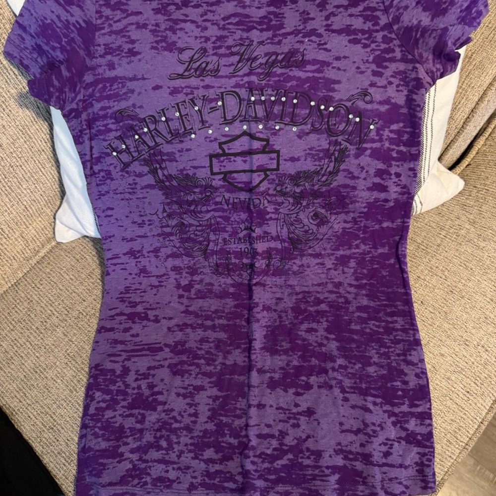 Harley-Davidson Las Vegas Purple Tee